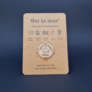 Die ultimative Entscheidungsmünze für Mama & Papa – spielerisch, fair & stilvoll
